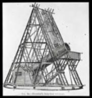 Herschel's forty-foot telescope